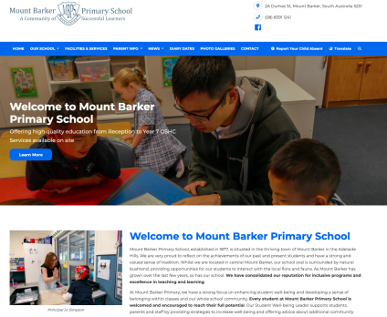 Sapphire Websites for Schools